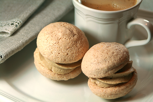 Amaretti with Espresso Mascarpone Filling