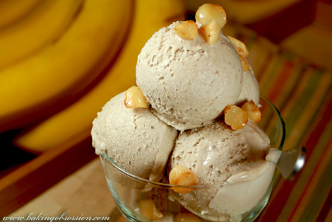 Banana Ice Cream (close up)