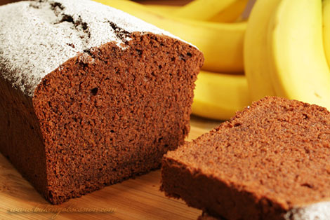 Chocolate and Grand Marnier Banana Cake