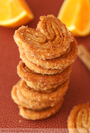 Cinnamon Orange Palmiers