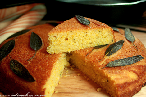 Sage cornbread