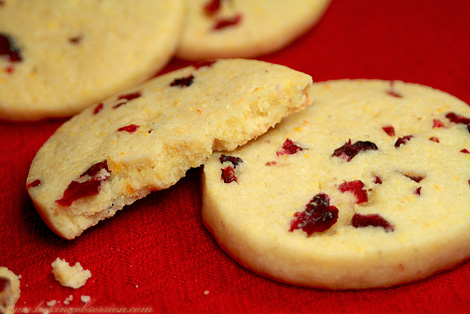 Cornmeal Cranberry Cookies