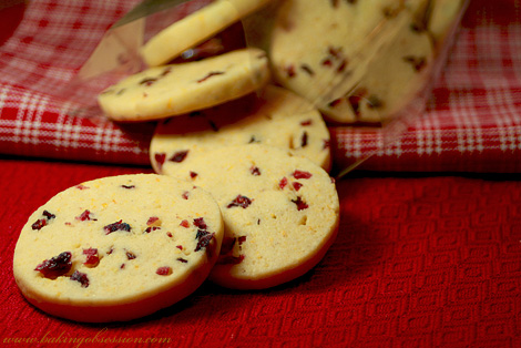 Cornmeal Cranberry Cookies