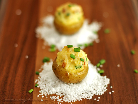 Tiny Twice-Baked Potatoes