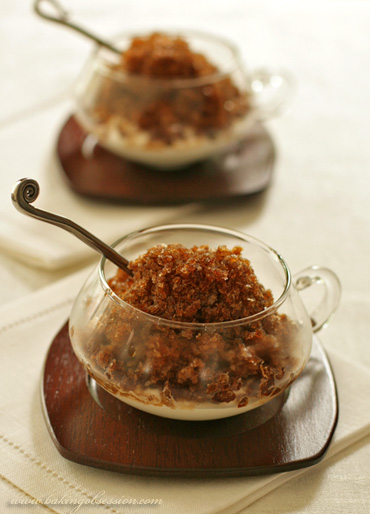 Espresso Granita con Panna