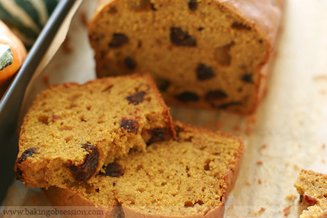 5-Spice Pumpkin and Date Loaf