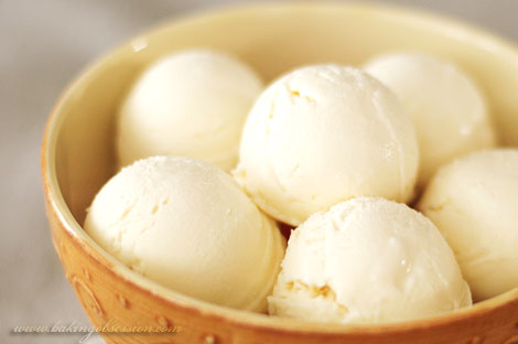 Sour Cream Ice Cream