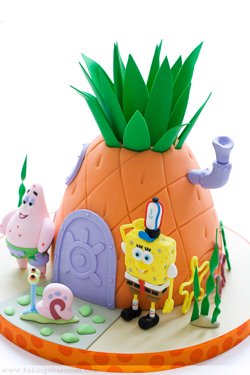 Spongebob Birthday Edible Cake Topper Image 1/4 sheet ABPID22154 -  Walmart.com