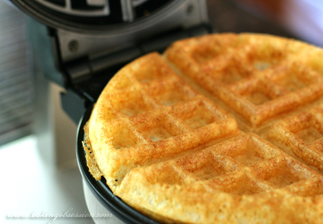 Sour Cream Belgian Waffle Recipe