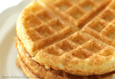 Sour Cream Belgian Waffle Recipe